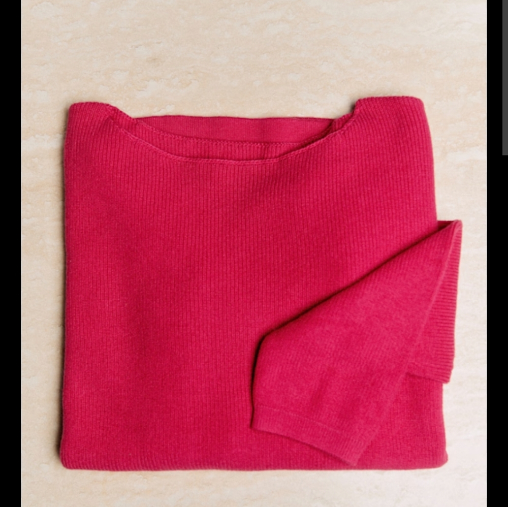 Sezane Clement 100% Merino Wool Sweater